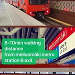 Quiet Private Easy Metro & Airport Access בית הארחה